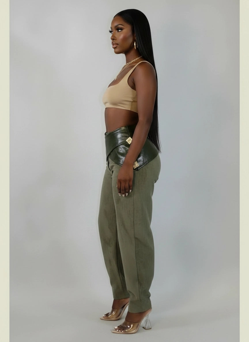 Green Suede