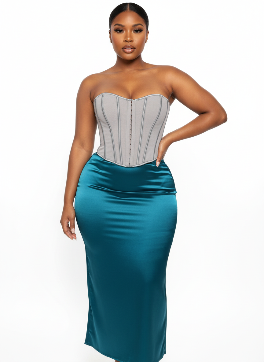 Satin Maxi Skirt